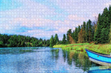 USA America Kenai River Alaska Jigsaw Puzzle Wooden 1000 Piece