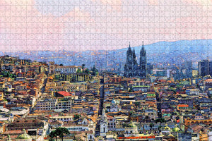 Ecuador Quito City Jigsaw Puzzle Wooden 1000 Piece