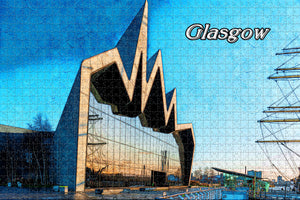 UK England Riverside Museum Glasgow Jigsaw Puzzle Wooden 1000 Piece