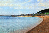 UK England Lyme Regis Beach Jigsaw Puzzle Wooden 1000 Piece