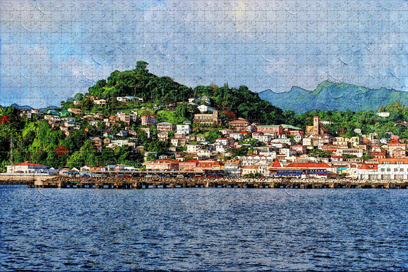 Grenada Jigsaw Puzzle Wooden 1000 Piece