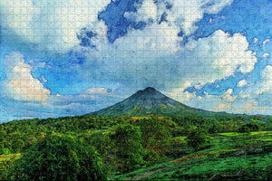 Costa Rica Volcano Jigsaw Puzzle Wooden 1000 Piece