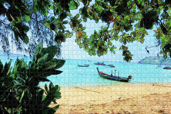 Thailand Rawai Beach Phuket Jigsaw Puzzle Wooden 1000 Piece