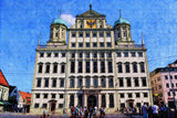 Germany Augsburg Town Hall Jigsaw Puzzle Wooden 1000 Piece