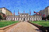 El Salvador Moneda Palace Santiago Chile Jigsaw Puzzle Wooden 1000 Piece