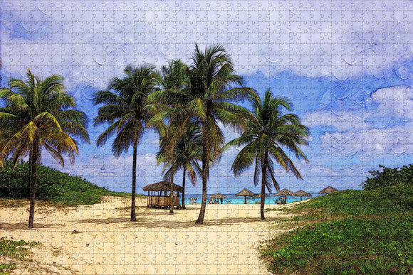 Varadero Beach Cuba Jigsaw Puzzle Wooden 1000 Piece