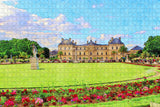 France Luxembourg Gardens Paris Jigsaw Puzzle Wooden 1000 Piece