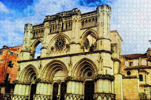 Spain Cuenca Cathedral Jigsaw Puzzle Wooden 1000 Piece