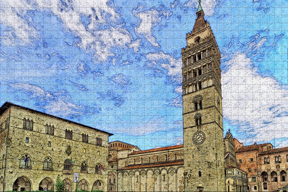 Italy Pistoia Jigsaw Puzzle Wooden 1000 Piece
