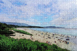 USA America Carmel River State Beach Jigsaw Puzzle Wooden 1000 Piece