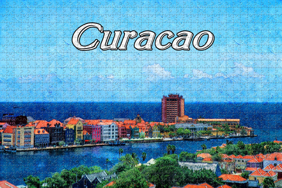 Holland Curacao Jigsaw Puzzle Wooden 1000 Piece