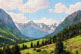 Ala-Archa Gorge Bishkek Kyrgyzstan Jigsaw Puzzle Wooden 1000 Piece