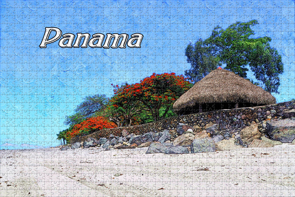 Panama Jigsaw Puzzle Wooden 1000 Piece