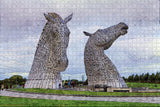 UK England The Kelpies Falkirk Jigsaw Puzzle Wooden 1000 Piece