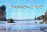 USA America Beach Coastline Washington Jigsaw Puzzle Wooden 1000 Piece