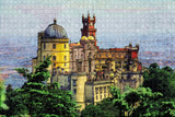 Portugal Castle Foam Sintra Lisbon Jigsaw Puzzle Wooden 1000 Piece