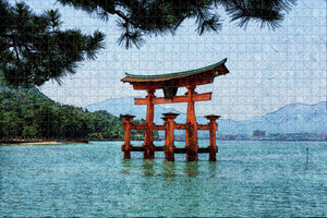 Japan Itsukushima Shinto Shrine Hiroshima Jigsaw Puzzle Wooden 1000 Piece