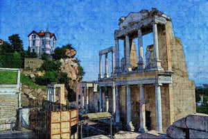 Plovdiv Bulgaria Jigsaw Puzzle Wooden 1000 Piece