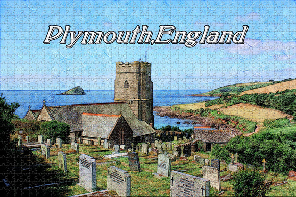 UK England Plymouth Bay Jigsaw Puzzle Wooden 1000 Piece