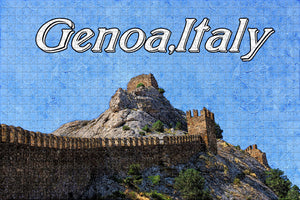 Fortress Genoa Italy Jigsaw Puzzle Wooden 1000 Piece