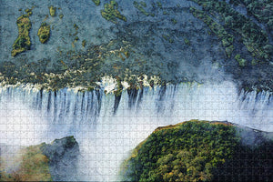 Devil's Pool Livingstone Zambia Jigsaw Puzzle Wooden 1000 Piece