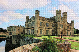 UK England Leeds Castle Maidstone Jigsaw Puzzle Wooden 1000 Piece