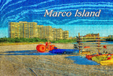 USA America Marco Island Tigertail Beach Jigsaw Puzzle Wooden 1000 Piece