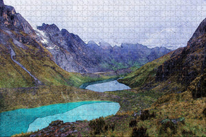 Huayhuash Andes Peru Jigsaw Puzzle Wooden 1000 Piece