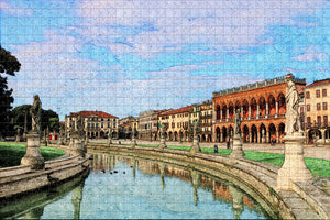 Italy Prato della Valle Padova Jigsaw Puzzle Wooden 1000 Piece