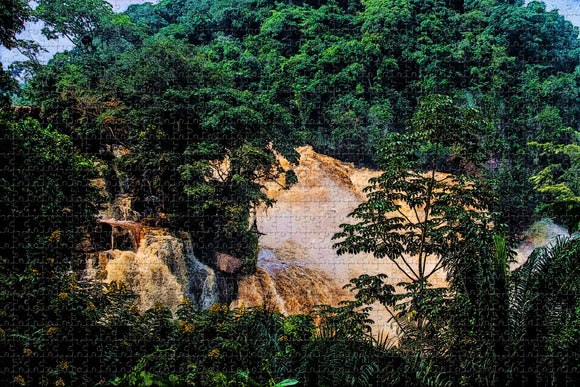 Congo Waterfall Jigsaw Puzzle Wooden 1000 Piece