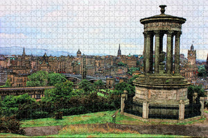 UK England Calton Hill Edinburgh Jigsaw Puzzle Wooden 1000 Piece