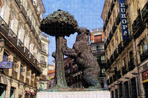 Spain Puerta del Sol Madrid Jigsaw Puzzle Wooden 1000 Piece