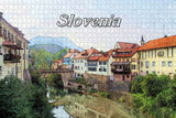 Slovenia Skofja Loka Jigsaw Puzzle Wooden 1000 Piece