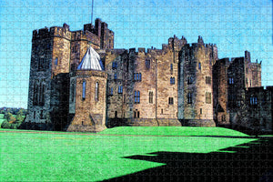 UK England Alnwick Castle Northumberland Jigsaw Puzzle Wooden 1000 Piece