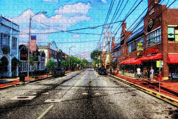 Newark Delaware Town USA Jigsaw Puzzle Wooden 1000 Piece