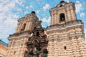 Peru Church and Convent of San Francisco Lima Jigsaw Puzzle Wooden 1000 Piece