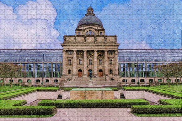 Germany Munich Residence Jigsaw Puzzle Wooden 1000 Piece