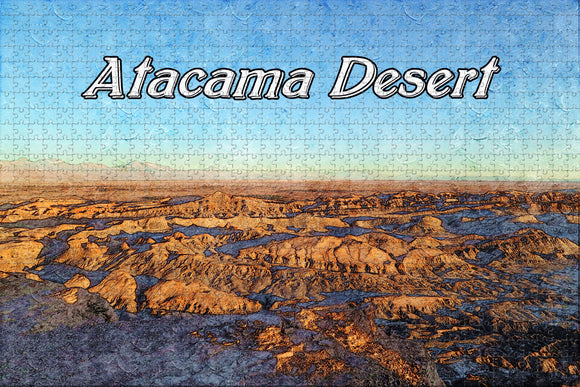 Atacama Desert Chile Jigsaw Puzzle Wooden 1000 Piece