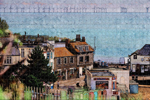 UK England Broadstairs Joss Bay Jigsaw Puzzle Wooden 1000 Piece