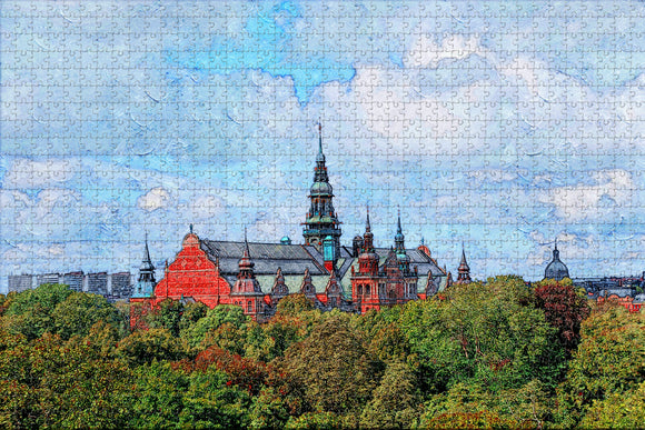 Sweden tockholm Jigsaw Puzzle Wooden 1000 Piece