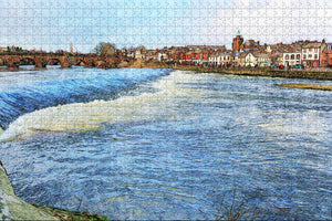 UK England Dumfries River Nith Jigsaw Puzzle Wooden 1000 Piece