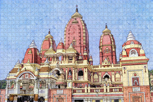 India Birla Mandir Hyderabad Jigsaw Puzzle Wooden 1000 Piece