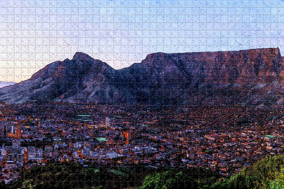 South Africa Lion's Head Cape Town Jigsaw Puzzle Wooden 1000 Piece