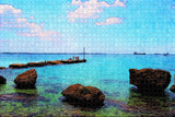 Italy Taranto Sea Harbor Jigsaw Puzzle Wooden 1000 Piece