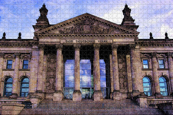 Germany The Victory Column Berlin Jigsaw Puzzle Wooden 1000 Piece