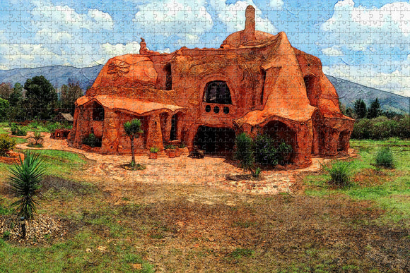 Colombia Village Leyva Jigsaw Puzzle Wooden 1000 Piece