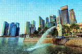 Singapore Merlion Gardens by the Bay Jigsaw Puzzle Wooden 1000 Piece