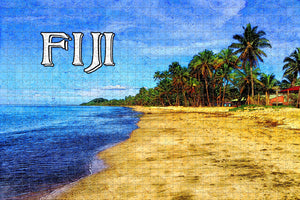 Denarau Fiji Jigsaw Puzzle Wooden 1000 Piece