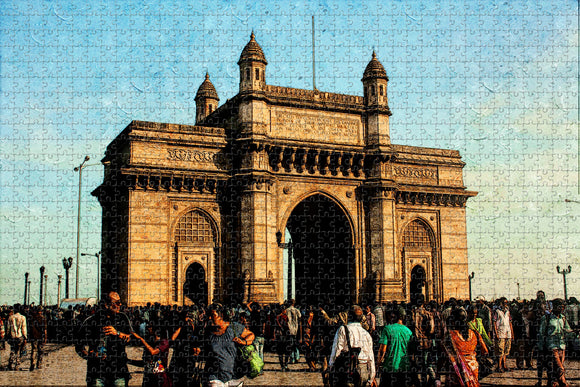 India Gateway Of India Mumbai Jigsaw Puzzle Wooden 1000 Piece