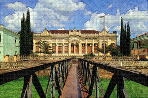 Brazil Mansion Minas Jigsaw Puzzle Wooden 1000 Piece